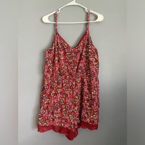 Cute floral romper